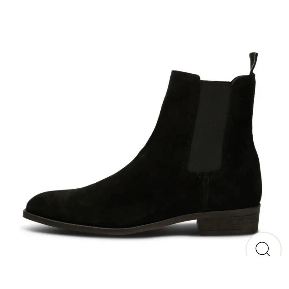 Shoe the Bear ELI CHELSEA BOOT in Black SUEDE Size 45 /12